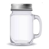 24 Pack Mason Jar Mini Con Asa 4 Oz Vaso Frasco Tarro Vasito