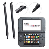 Lápiz Para Nintendo New 3ds Xl Negro Plástico Pantalla X 2