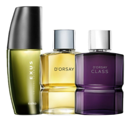 Perfumes Dorsay + Dorsay Class + Exus - mL a $687