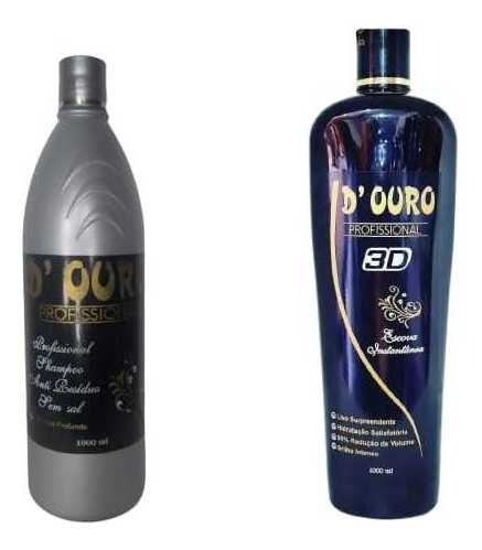 Compre Progressiva 3 D + Shampoo Anti Residuos D'ouro