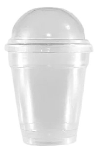 Vaso Frappe Descartable 360cc C/tapa Domo Batidos X 30 Un