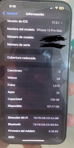 Celular iPhone 13 Pro Max