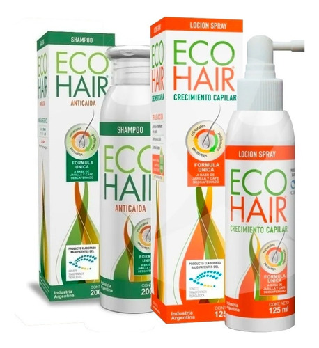 Combo Eco Hair Shampoo + Loción Capilar