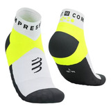 Calcetines Trail Compressport Ultra Trail V2.0  Low Blanco S