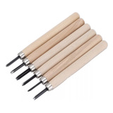 Kit De Cinceles Para Tallar Madera Cuchillos Tallar 6 Pcs