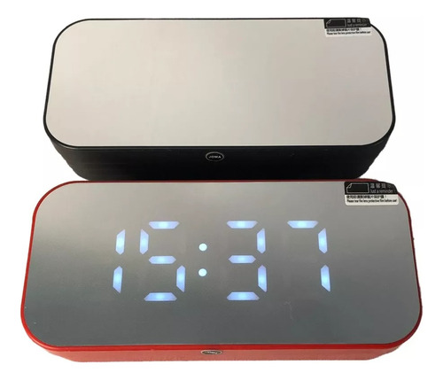 Despertador Reloj Bluetooth Radio Parlante Altavoz Bocina