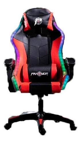 Silla Gamer Red Rainbow Rgb - Gw041