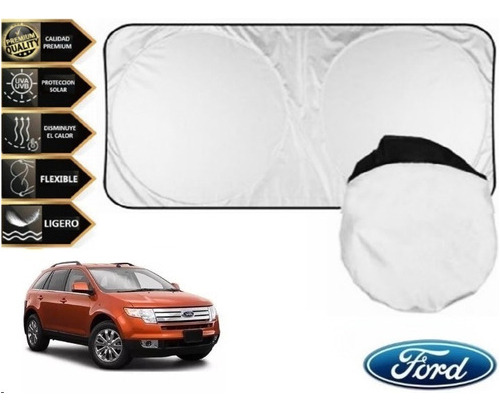 Cubresol Tapasol Parasol Con Ventosas Ford Edge 2010 A 2014