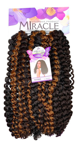 Cabelo Bio Vegetal Crochet Cacheado Katrine Miracle Sleek