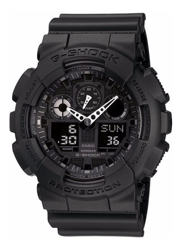 Reloj Casio G-shock Ga100-1a1 Ga 100 Ga100 6 Cuotas Sin Inte