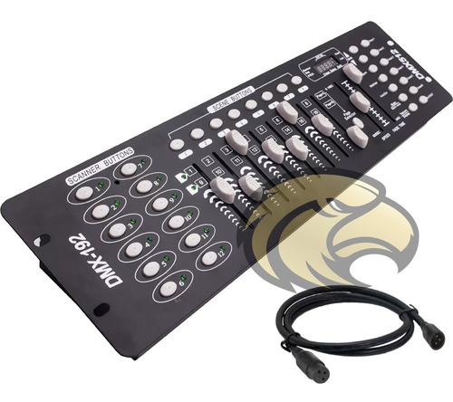 Mesa Iluminacao Dmx 512 Para Controlar Led Canhao Strobo