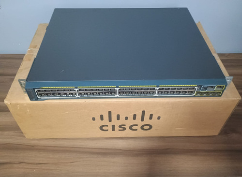 Switch Cisco Ws-c2960s-48lps-l Gigabit Ethernet 48 Porta Poe