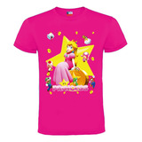 Polera Princesa Peach-super Mario Bros 