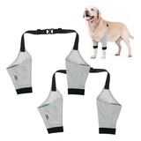 2 Pares Coderas Ajustables For Perro Mascota