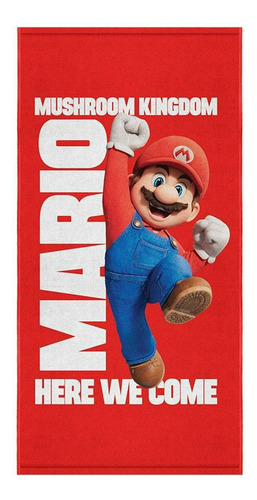Toalla De Baño Super Mario Bros Gamer Providencia 4106