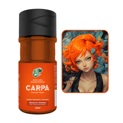 Máscara Pigmentante Carpa 150ml Kamaleão Color Matizador