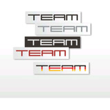 Par Emblemas Stickers Volkswagen Jetta Clásico Team