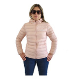 Campera Mujer Invierno Impermeable Capucha Bolsa Inflable 