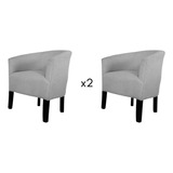  Combo X 2 Shey Fija Sillon Individual X2 Chenille