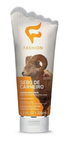 Creme Esfoliante Sebo De Carneiro 200ml Fashion 48 Unidades