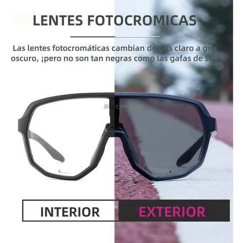 Lentes Fotocromatico Ciclismo 