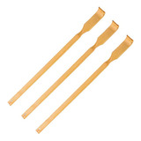 Madera De Bambú Rascadores De Espalda 17 En Paquete De 3 Mej