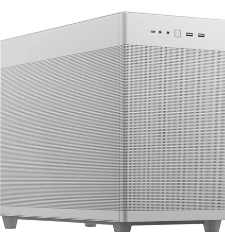 Gabinete Asus Prime Ap201 Usb 3.1 Tipo C Blanco Micro Atx