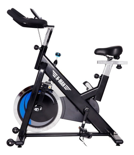 Bicicleta Estática Movifit N-man Para Spinning Color Negro