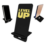 Porta Celular Mdf Level Up Amarelo