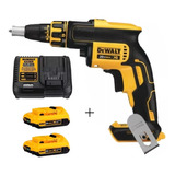 Parafusadeira Dewalt Drywall Gesso 20v Dcf620 + 2 Baterias