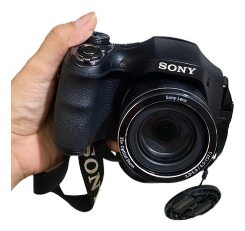  Sony Cyber-shot H300 Dsc-h300 Compacta Avanzada Color Negro