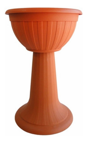 Maceta De Plastico Columna Copa Alta Matri Deco Jardin