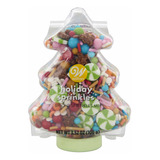 Mezcla Sprinkles Mix Botella Árbol Navidad Repostería Wilton