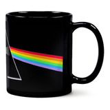 Caneca Preta Banda Pink Floyd Dark Side Of The Moon Luz Top