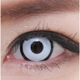 Lentes De Contacto Halloween Blanco Manson Con Envío Gratis