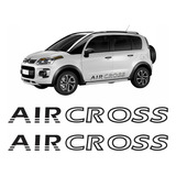 Adesivos Faixas Laterais Citroen Air Cross Até 2015