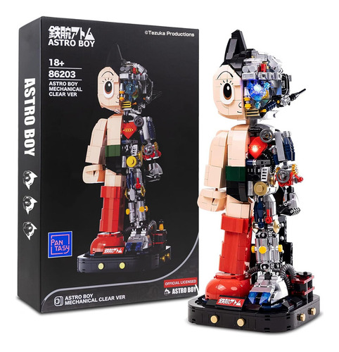 Figura Pantasy Astro Boy Mechanical Clear Armable
