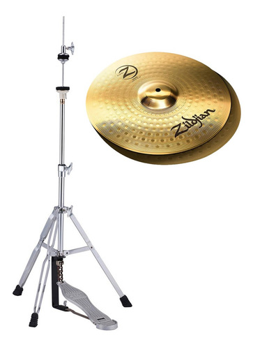 Platillo Zildjian Planet Z3 Hihat 14 + Soporte Dhs416