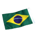 Bandeira Brasil P/ Motocicleta Triciclo Sem Suporte/mastro