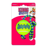 Juguete Kong Ball Air With Rope Para Tu Mascota