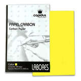 Papel Carbon Transfer Amarillo Papeleria Telas Corte