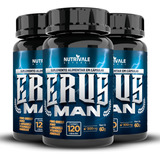 Kit 3 Potes Erus Man Nutrivale O Original Arginina Com Boro