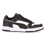 Zapatillas Puma Rbd Game Low En Negro Y Blanco | Stock Cente