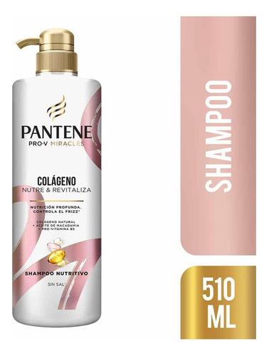 Shampoo Pantene Colágeno X510ml - mL a $69