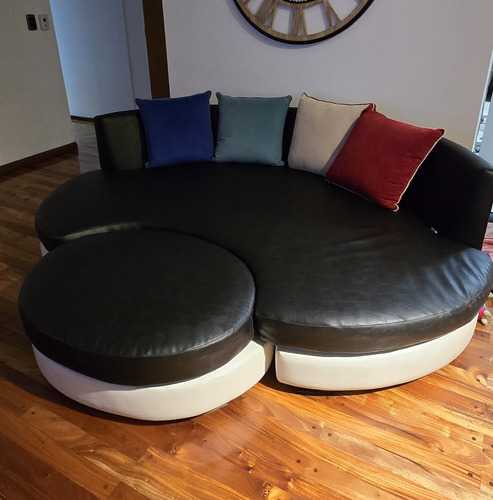 Sillón Con Puff Apoya Pies. Para Retapizar. Baja Por Balcón 