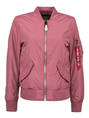 Campera De Mujer Rosa Estilo Alphaindustries L-2b Scout