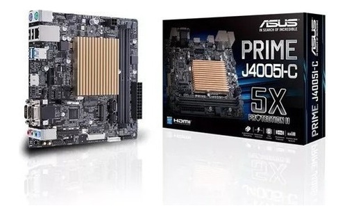 Combo Mother + Procesador Asus Prime J4005i-c Intel Celeron