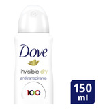 Desodorante Dove Invisble Dry  150ml