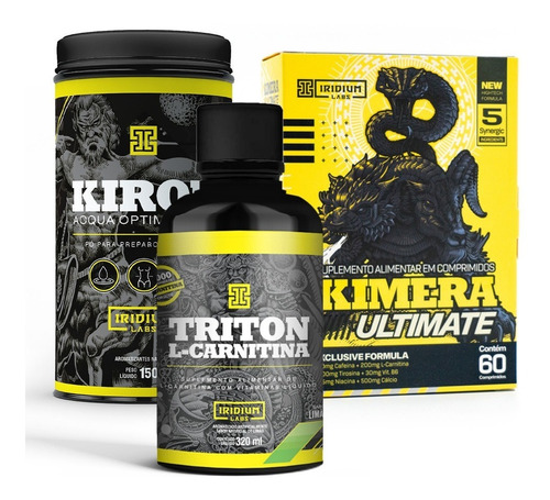 Kit Kimera Ultimate + Kiron Chá + Triton L-carnitina