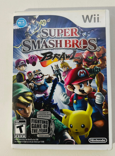 Juego Nintendo Wii Super Smash Bros Brawl